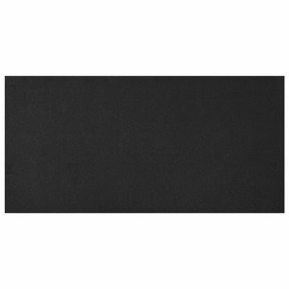 Sport Schutzmatte Schwarz 120 X 60 X 0,6 Cm High-Density Pvc