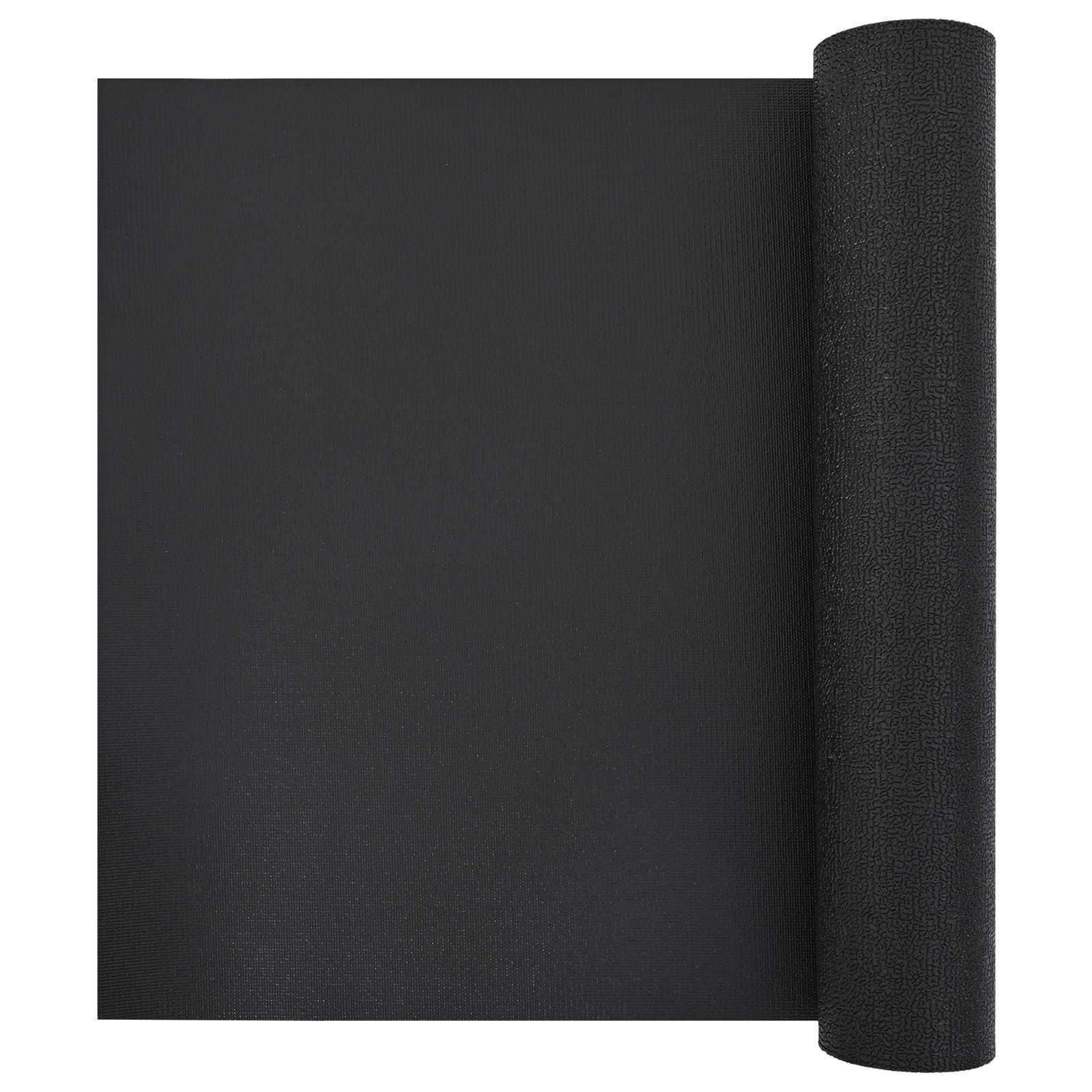 Sport Schutzmatte Schwarz 120 X 60 X 0,6 Cm High-Density Pvc