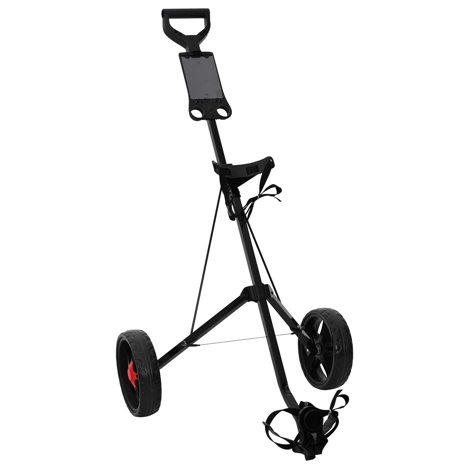 Golf-Dolly Schwarz 66 X 65 X 112 Cm Eisen