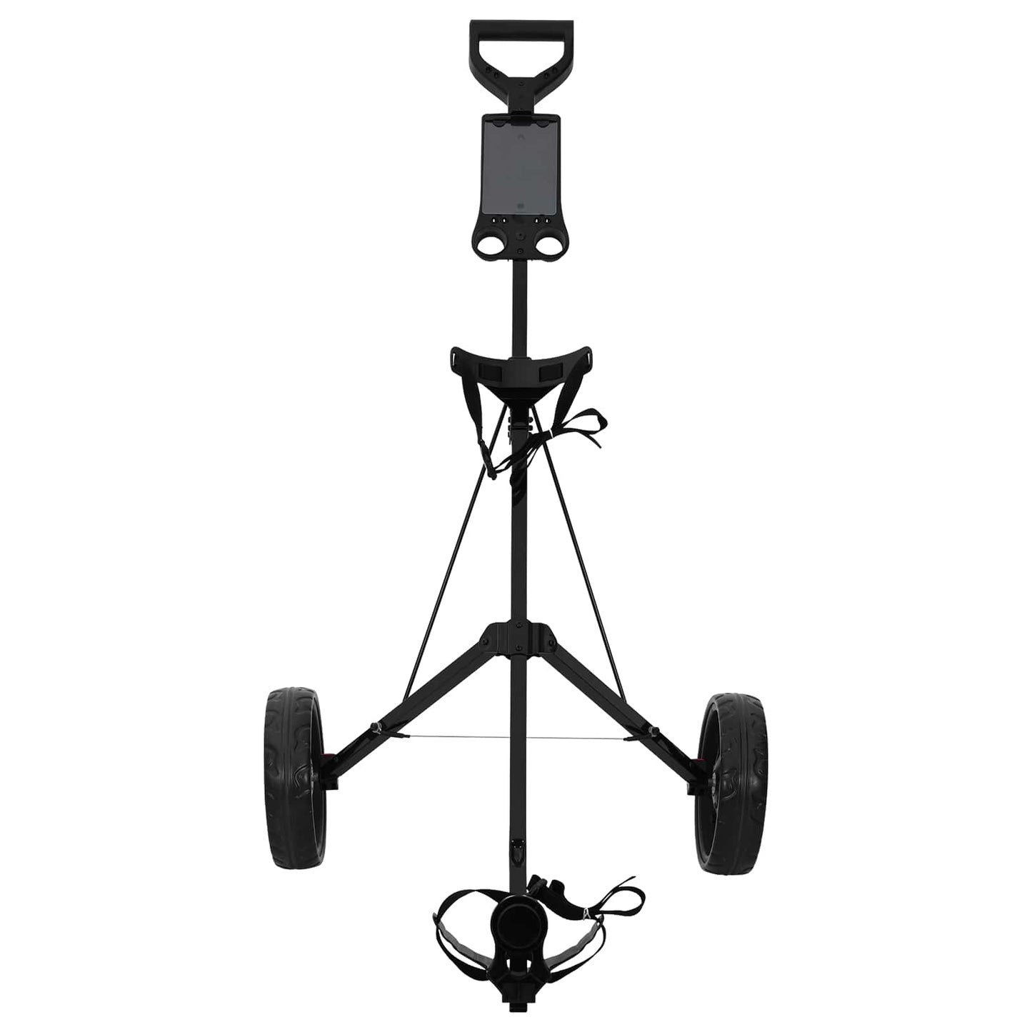 Golf-Dolly Schwarz 66 X 65 X 112 Cm Eisen