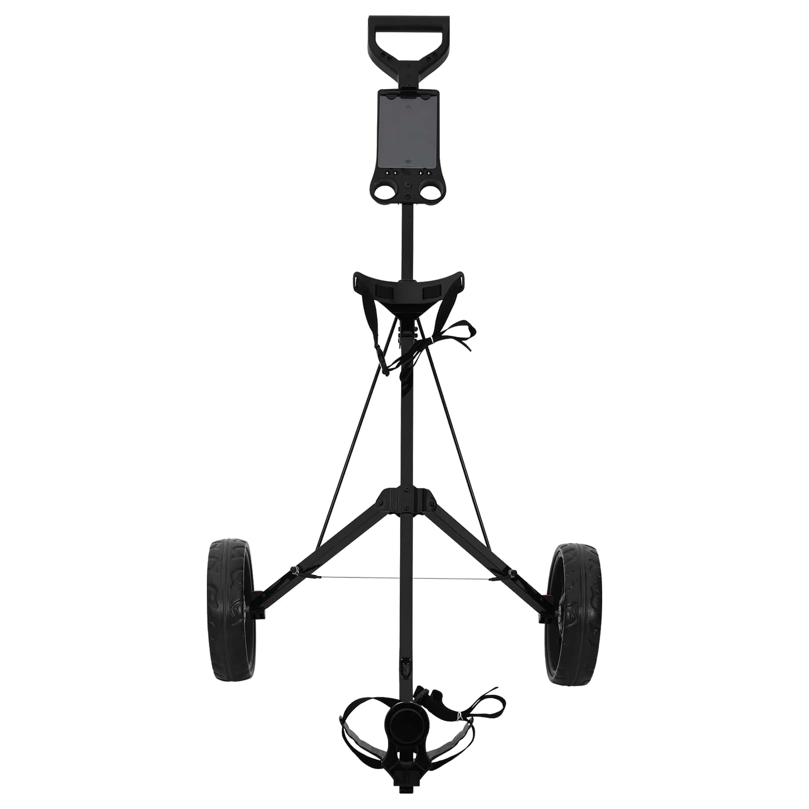Golf-Dolly Schwarz 66 X 65 X 112 Cm Eisen