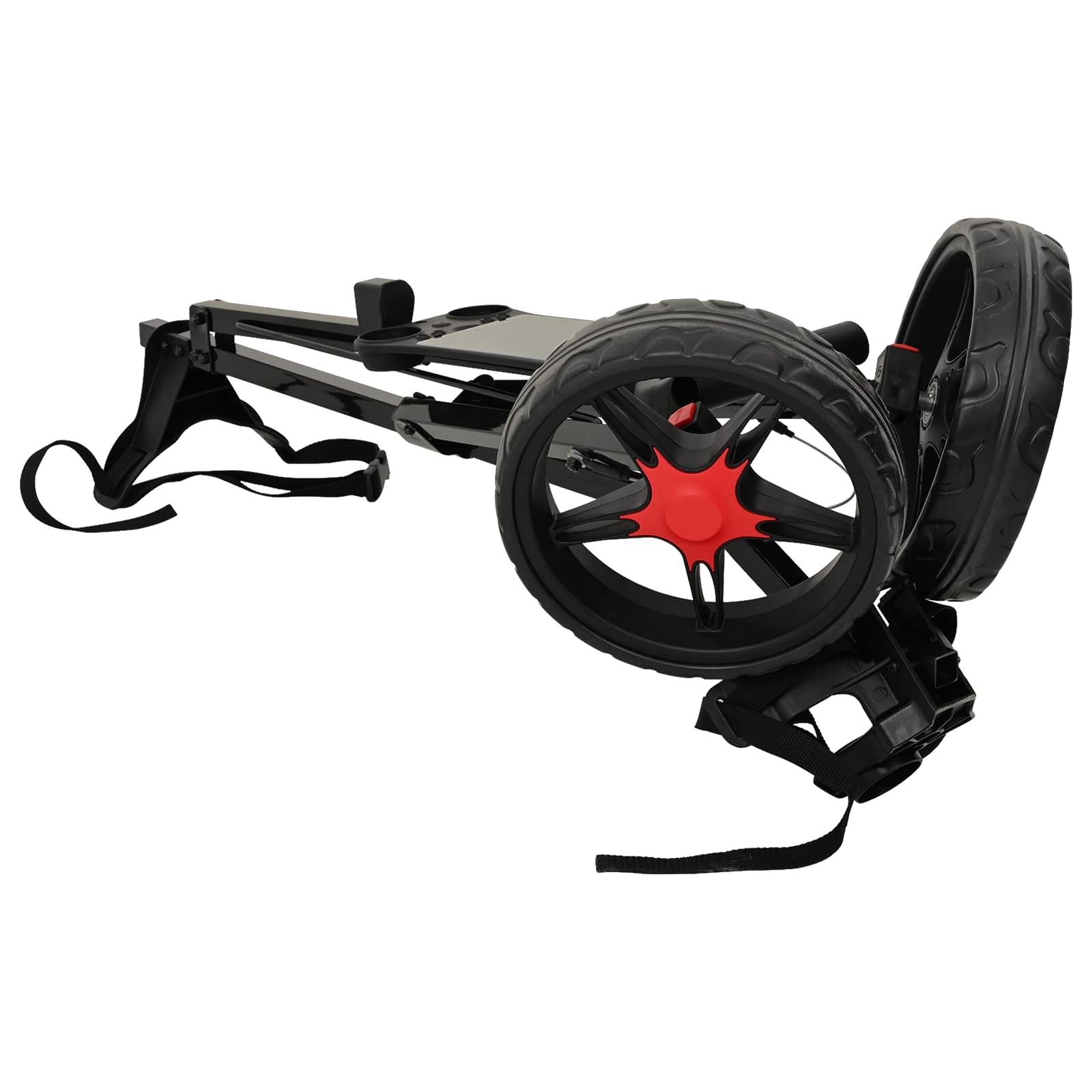 Golf-Dolly Schwarz 66 X 65 X 112 Cm Eisen