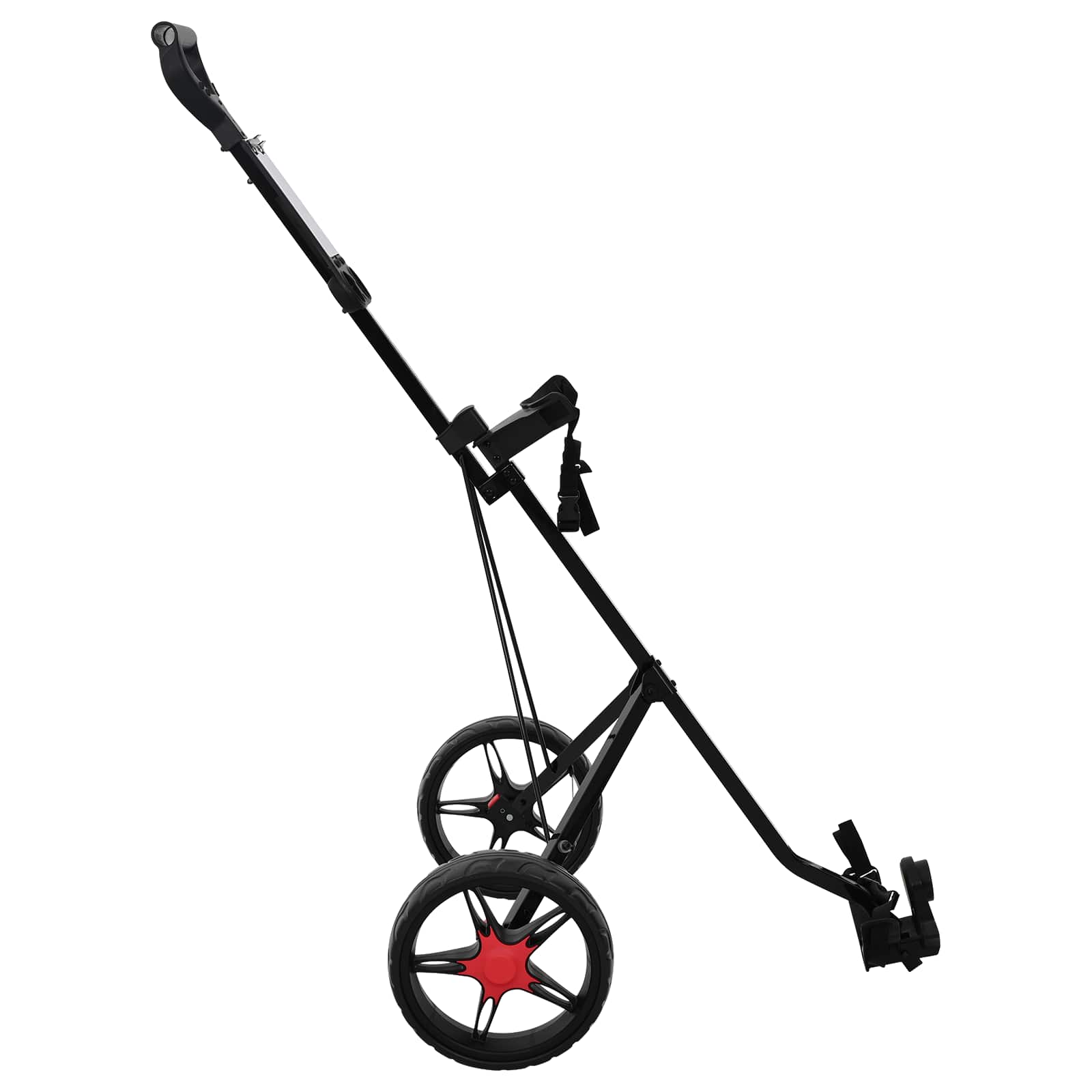 Golf-Dolly Schwarz 66 X 65 X 112 Cm Eisen