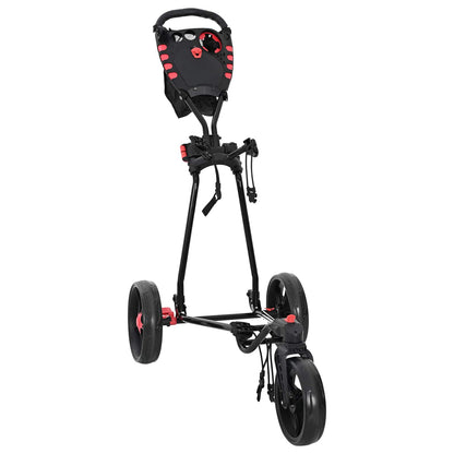 Golf-Dolly Schwarz 110 X 60 X 132 Cm Eisen