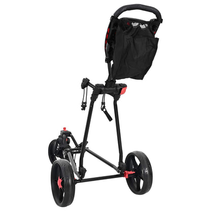 Golf-Dolly Schwarz 110 X 60 X 132 Cm Eisen
