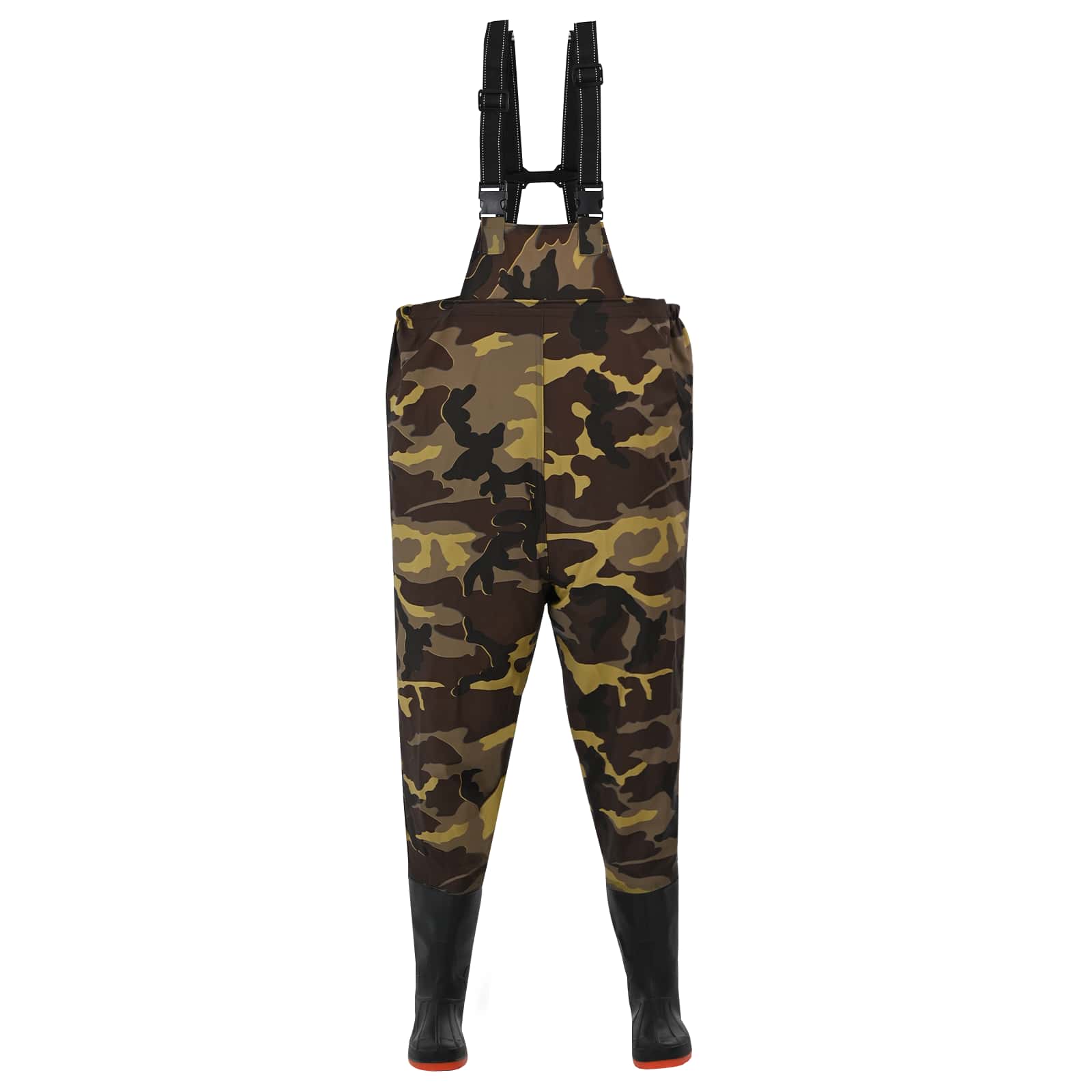 Wathose Mit Stiefeln Pvc-Beschichtetes Polyester Größe 38