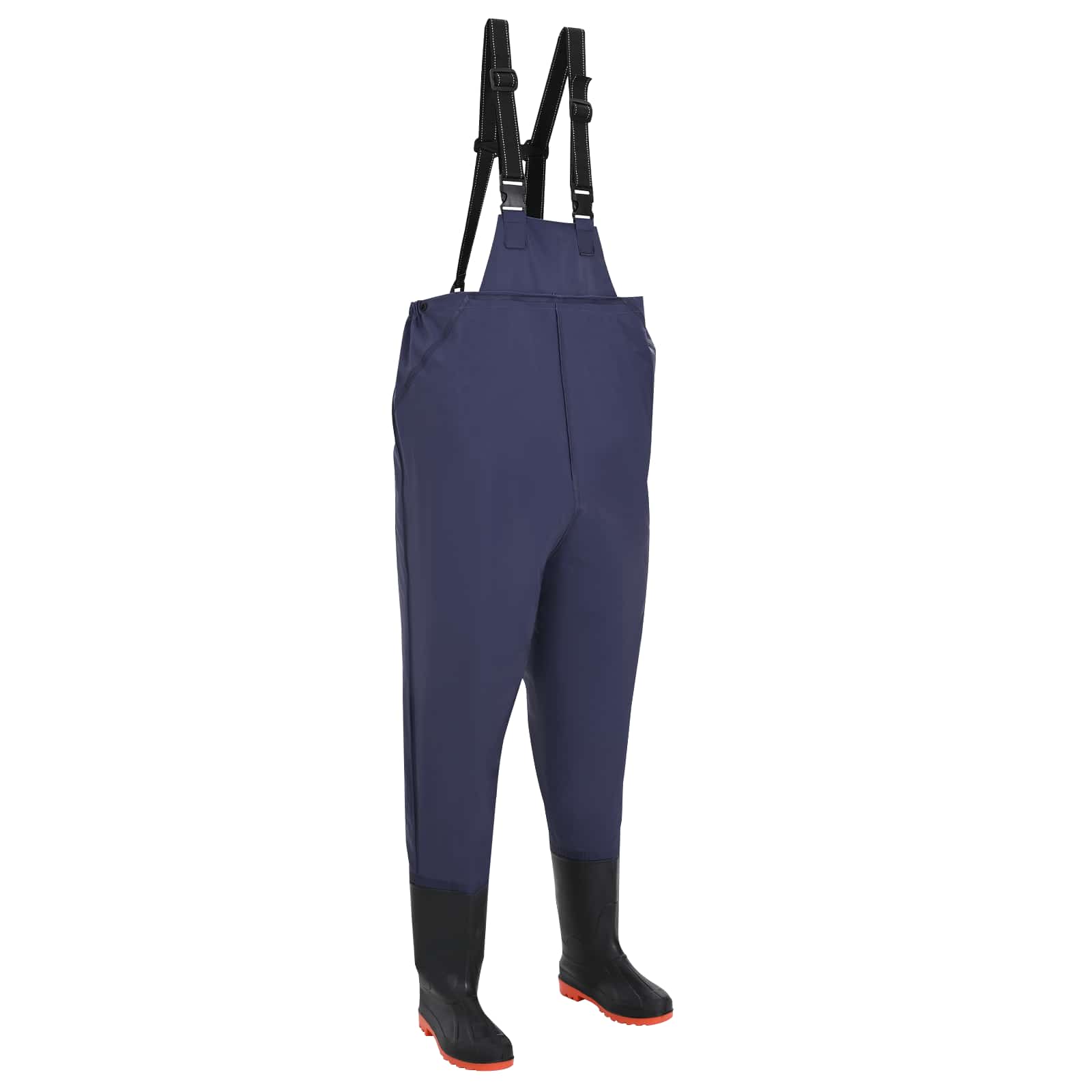 Wathose Mit Stiefeln Pvc-Beschichtetes Polyester Größe 38