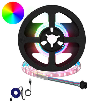 Led Streifen 2 Pcs Schwarz Und Transparent 3000 Mm