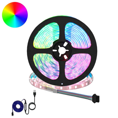 Led Streifen 2 Pcs Schwarz Und Transparent 3000 Mm