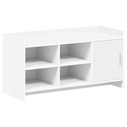 Schuhschrank Mit Tür 100 X 39,5 X 51 Cm Holzwerkstoff