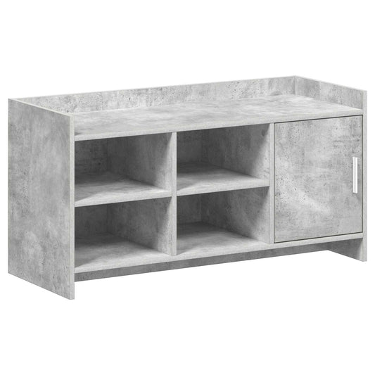Schuhschrank Mit Tür 100 X 39,5 X 51 Cm Holzwerkstoff
