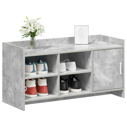 Schuhschrank Mit Tür 100 X 39,5 X 51 Cm Holzwerkstoff