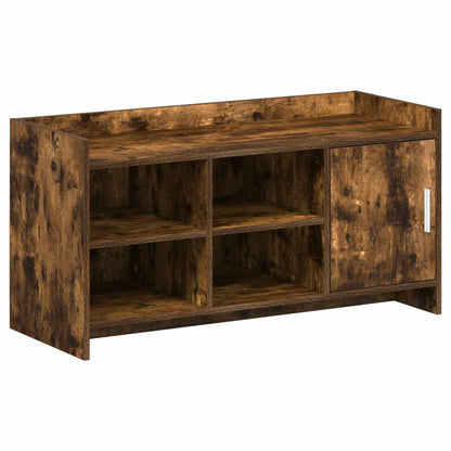 Schuhschrank Mit Tür 100 X 39,5 X 51 Cm Holzwerkstoff