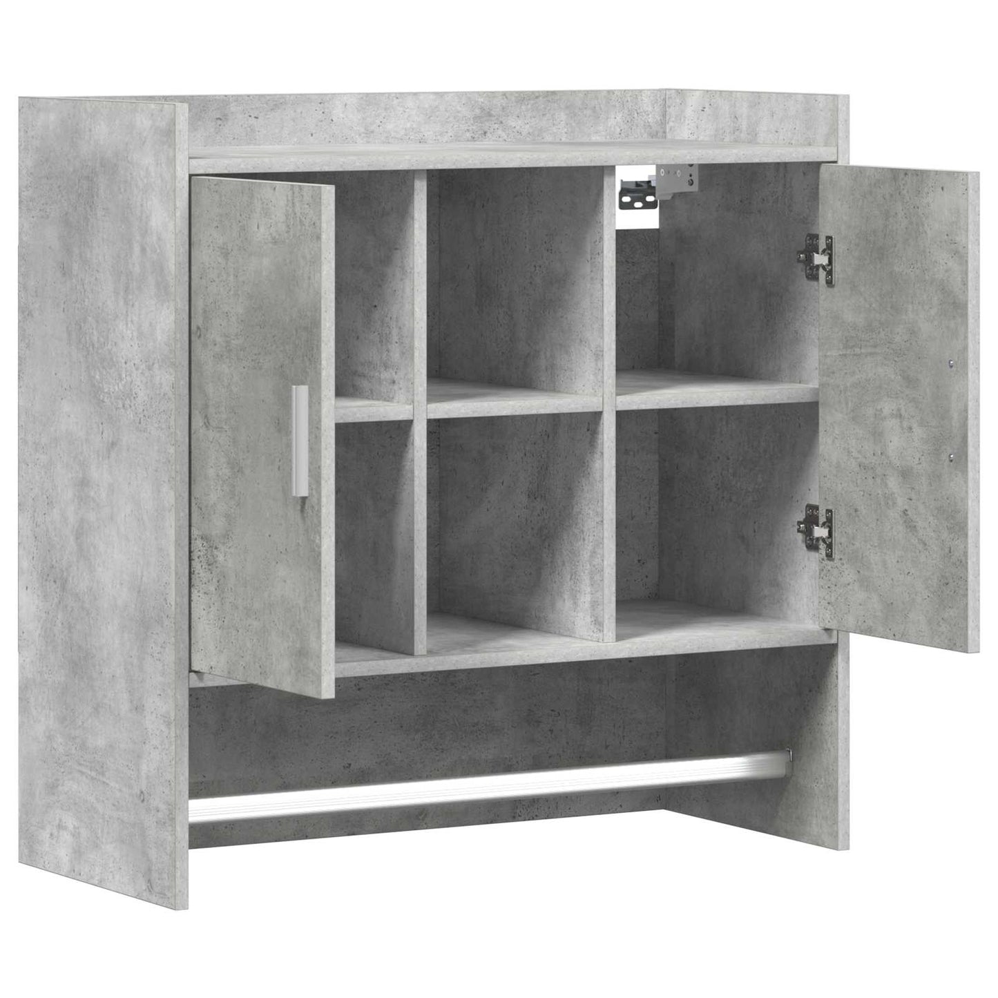 Wandregal Wandhalterung 80 X 36 X 80 Cm Holzwerkstoff