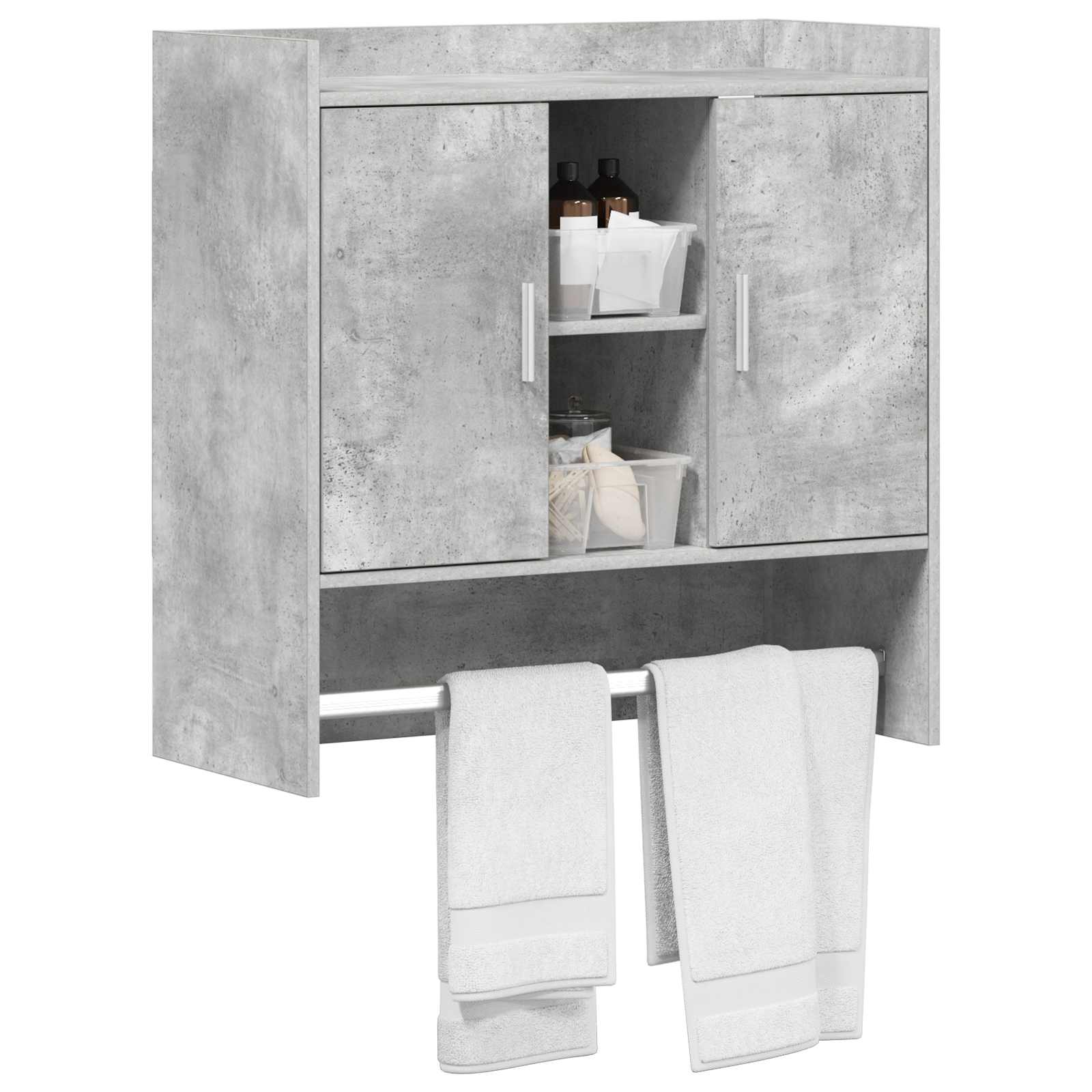 Wandregal Wandhalterung 80 X 36 X 80 Cm Holzwerkstoff
