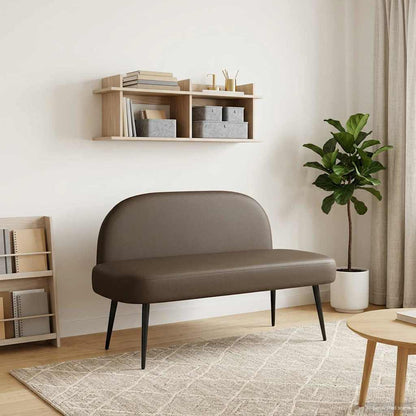 Gepolsterte Bank Mit Rückenlehne 110 X 60 X 76 Cm