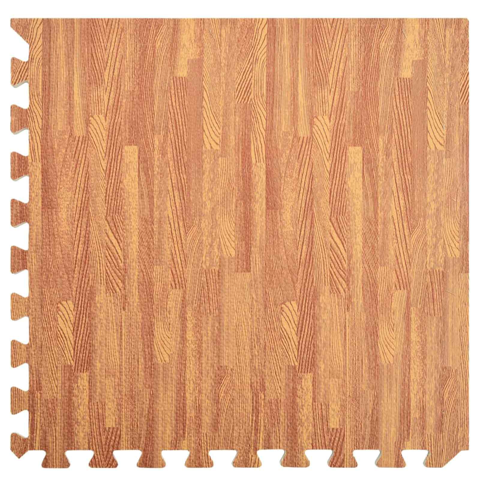 Pool Bodenteppich 6 Pcs Braun 4,32 ㎡ Eva-Schaum