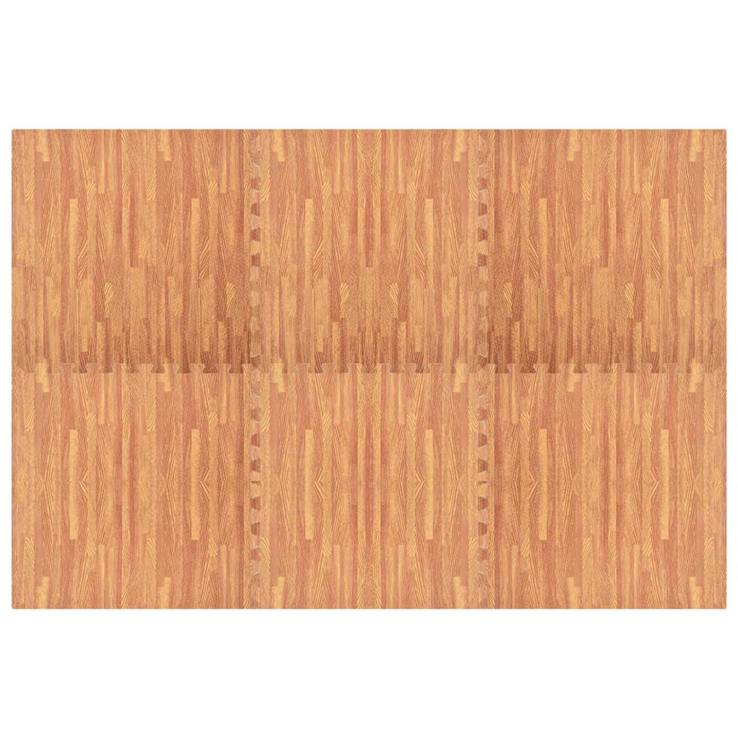 Pool Bodenteppich 6 Pcs Braun 4,32 ㎡ Eva-Schaum