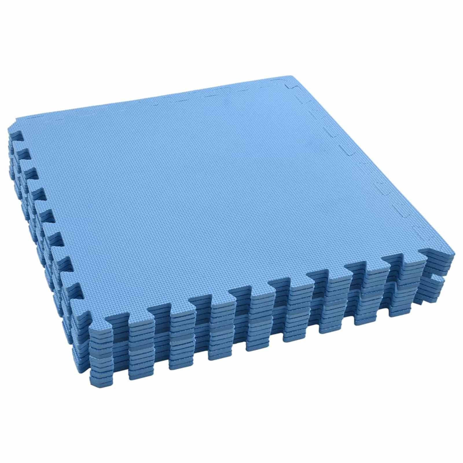 Pool Bodenteppich 6 Pcs Braun 4,32 ㎡ Eva-Schaum