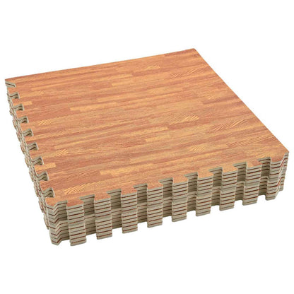 Pool Bodenteppich 6 Pcs Braun 4,32 ㎡ Eva-Schaum