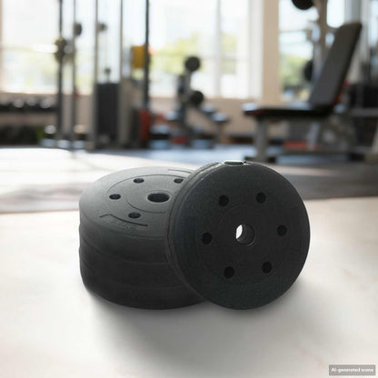 2-In-1 Hantelset 40Kg Zement Und Eisensand