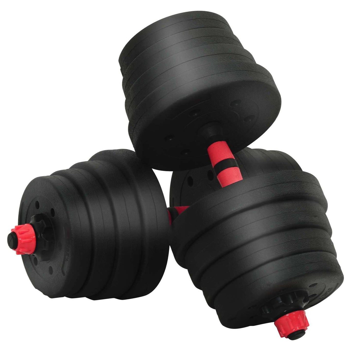2-In-1 Hantelset 40Kg Zement Und Eisensand