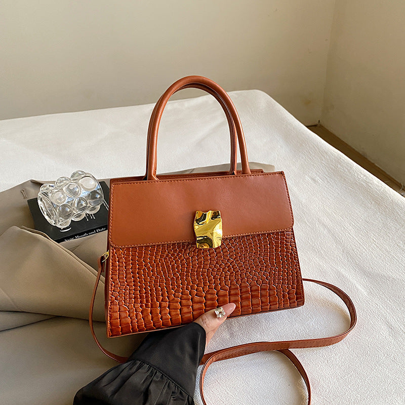 Neue lässige Retro-Umhängetasche für den Herbst