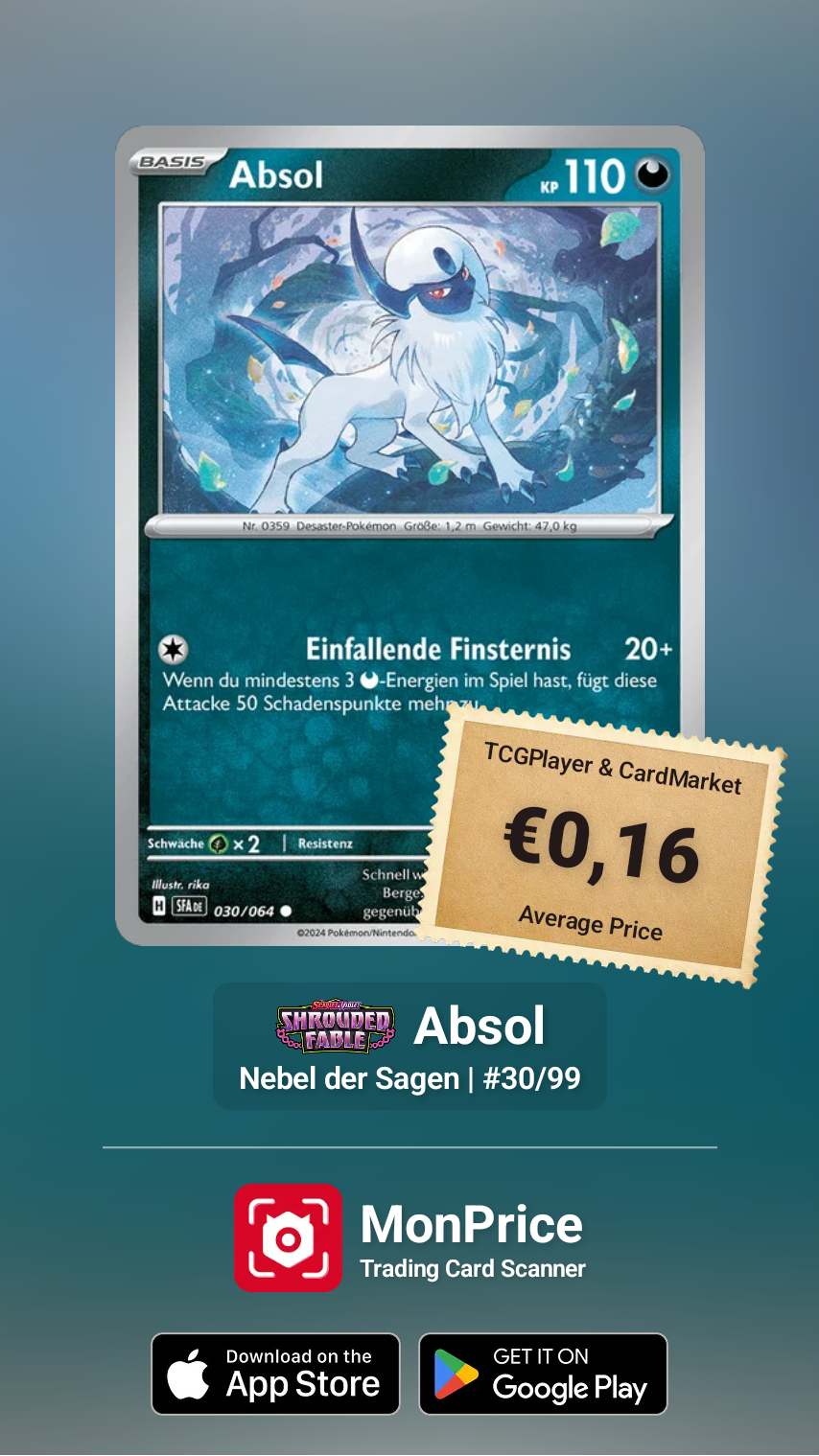 SAMMELKARTE Pokémon