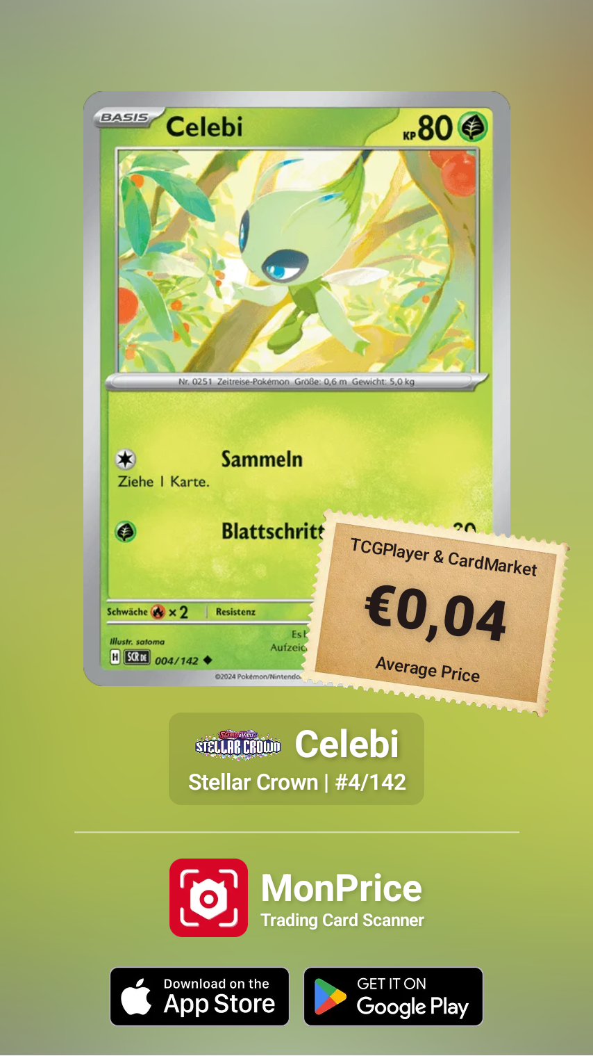 SAMMELKARTE Pokémon