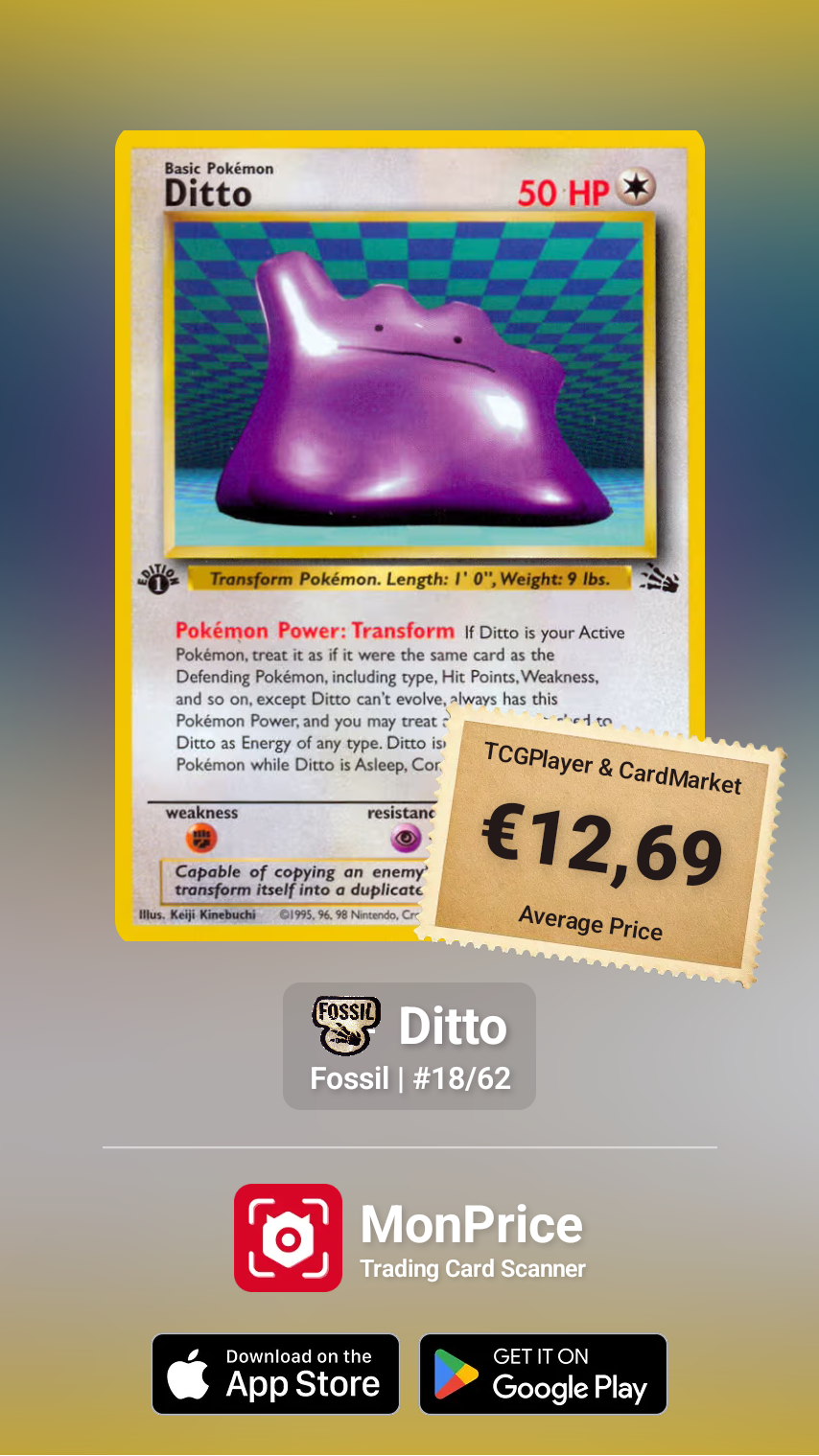 SAMMELKARTE Pokémon