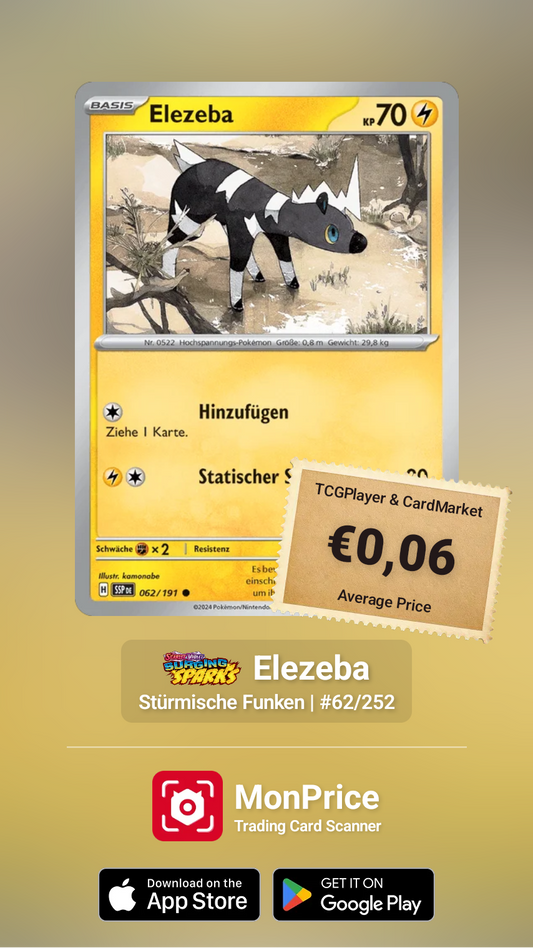 SAMMELKARTE Pokémon