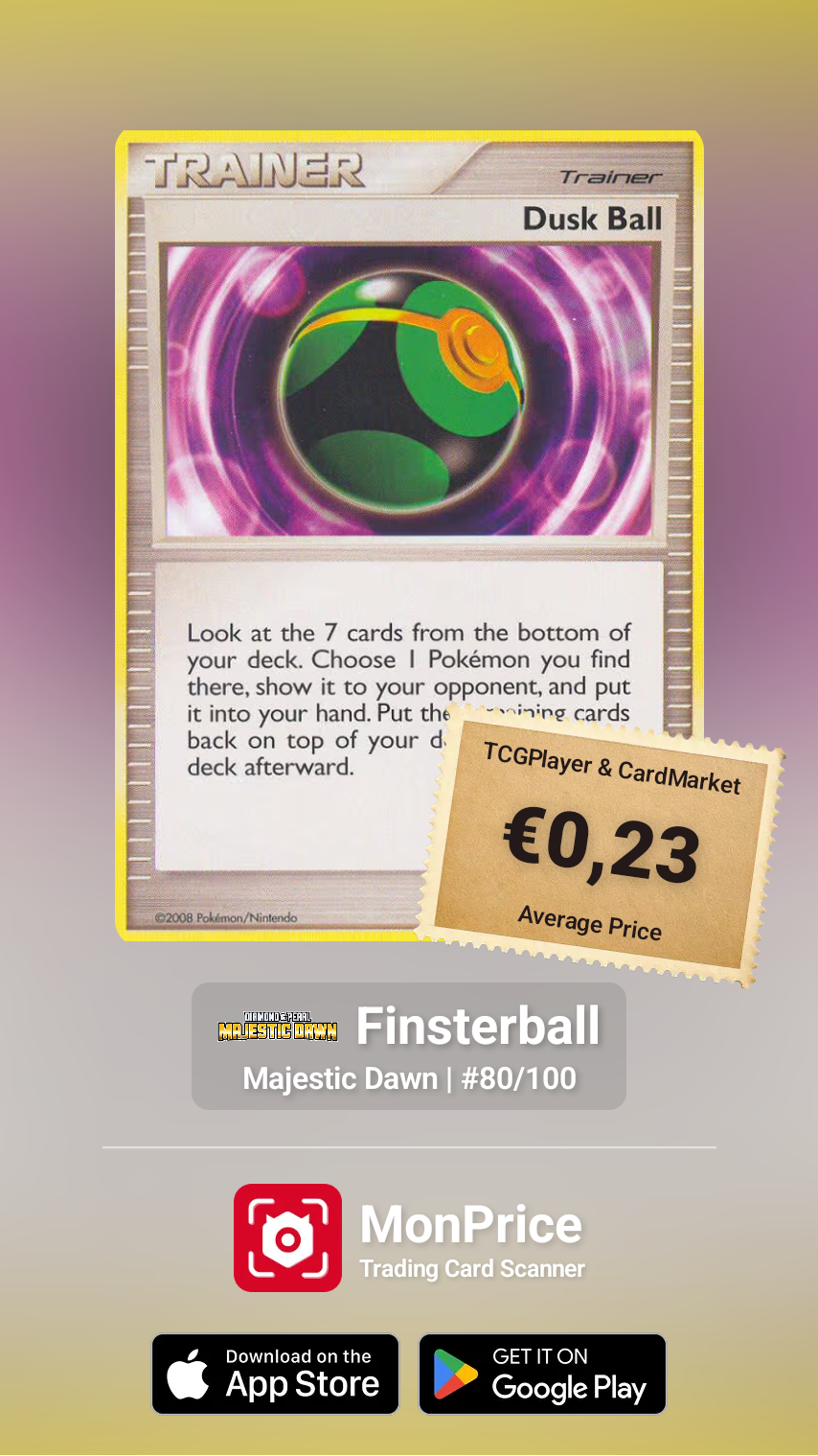 SAMMELKARTE Pokémon