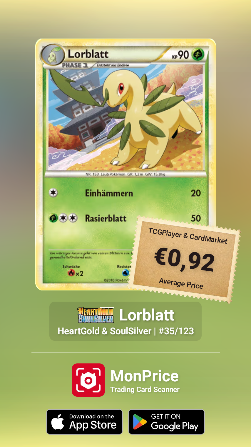 SAMMELKARTE Pokémon