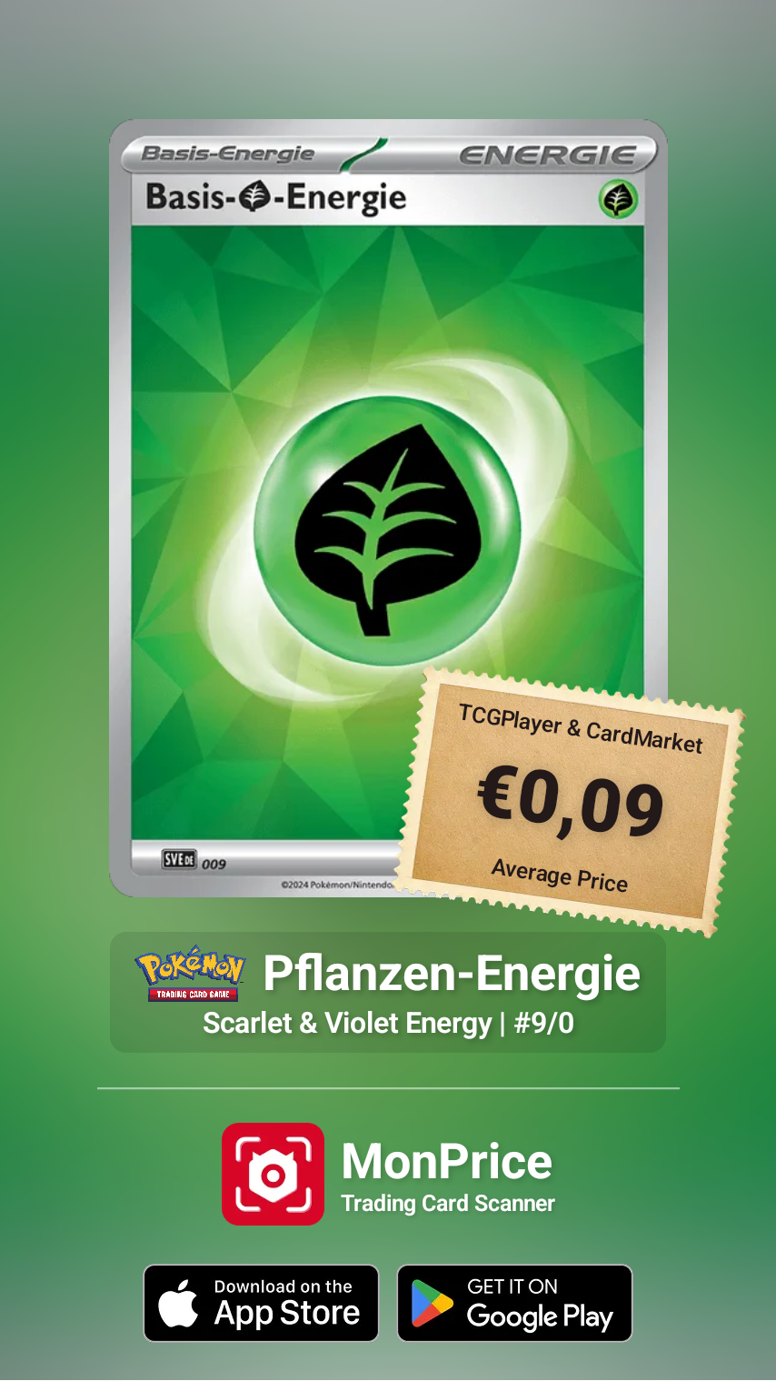 SAMMELKARTE Pokémon Basis-Energie
