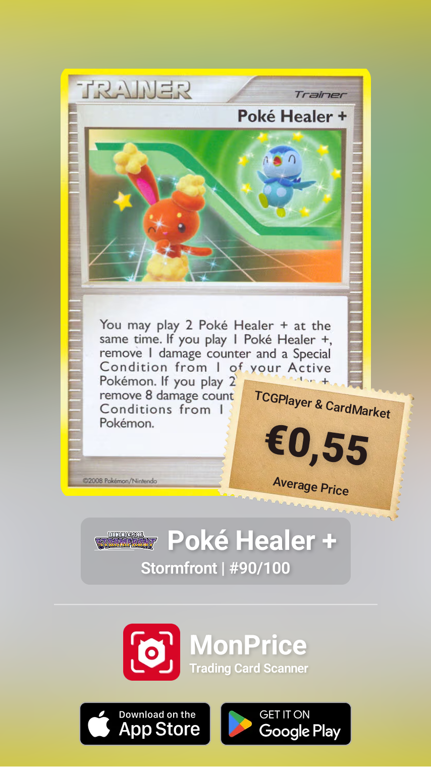 SAMMELKARTE Pokémon Poke-Heiler Deutsch