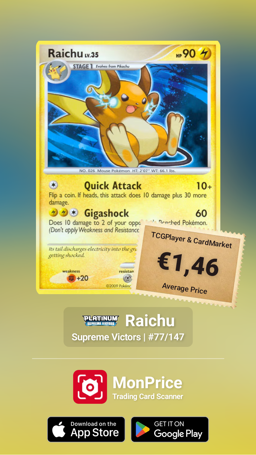 SAMMELKARTE Pokémon