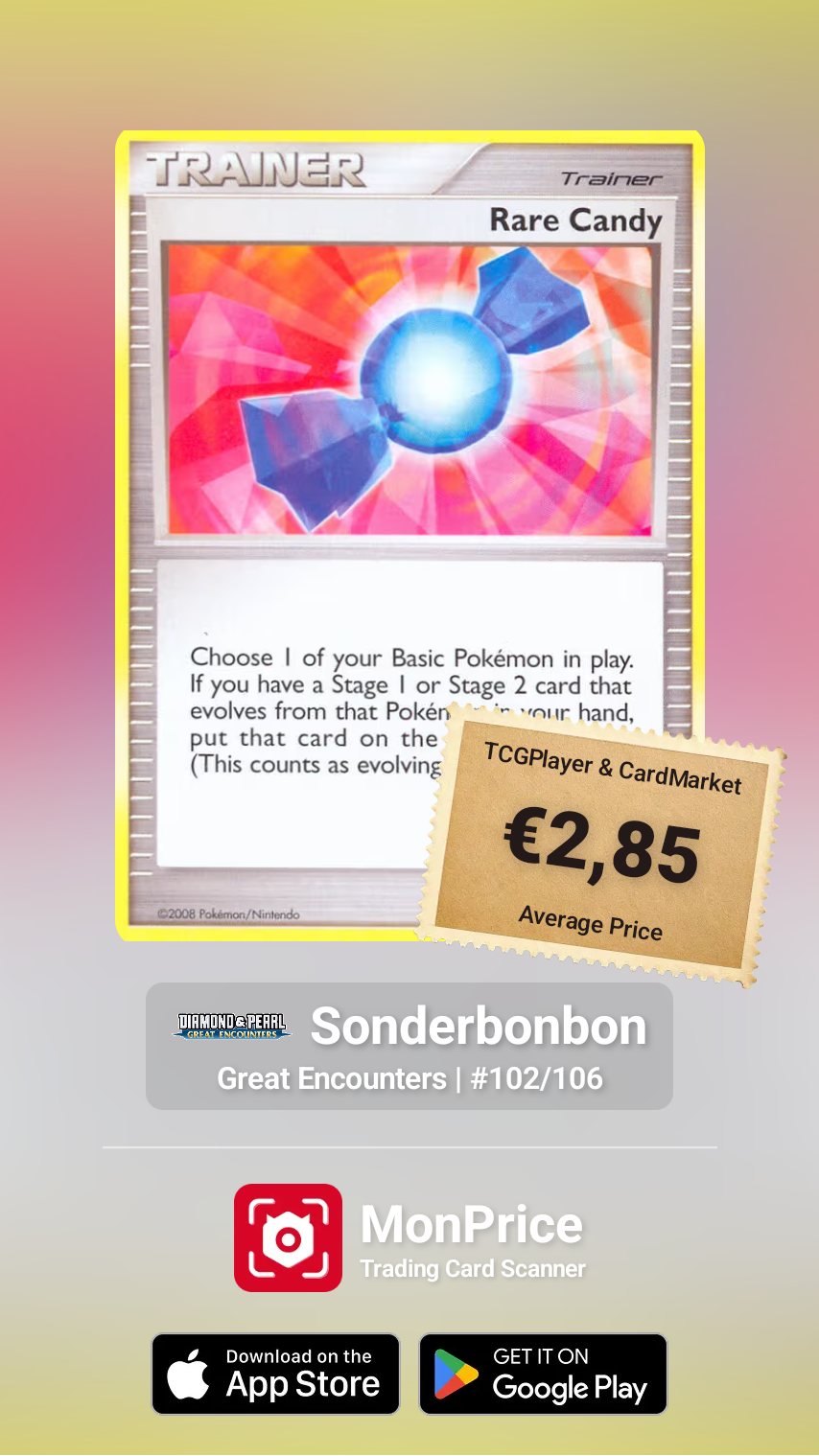 SAMMELKARTE Pokémon