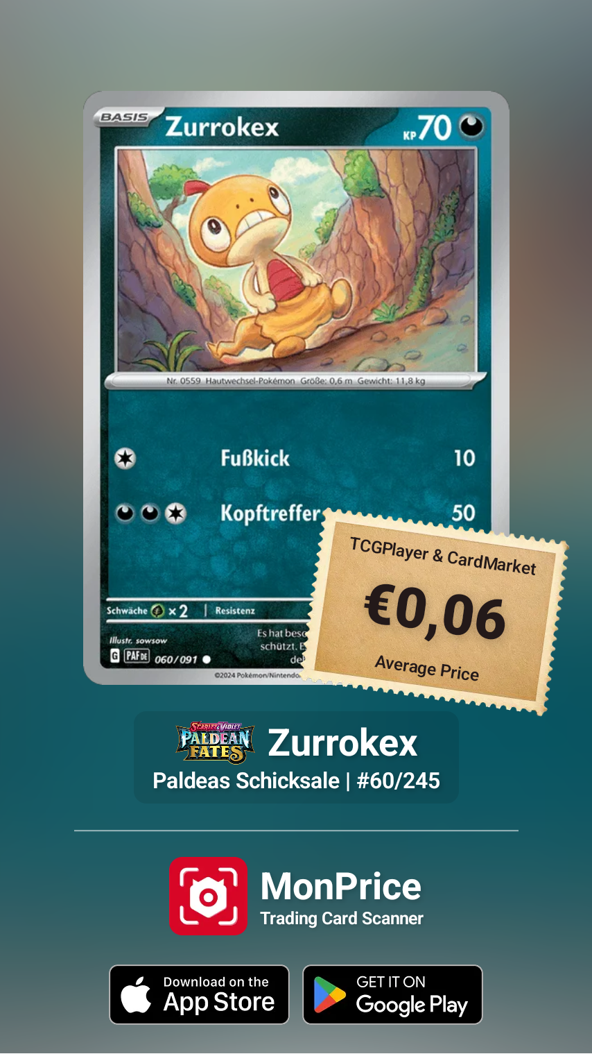 SAMMELKARTE Pokémon