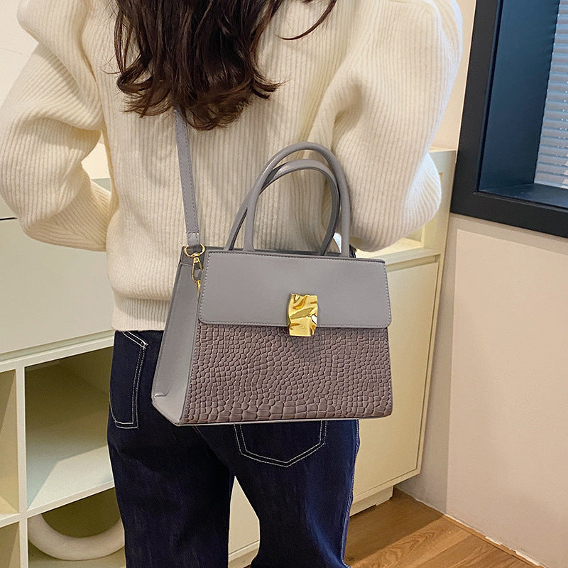 Neue lässige Retro-Umhängetasche für den Herbst