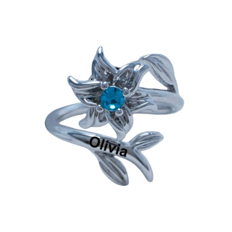 Rotierender Dekompressions-Schriftzug Spaltring