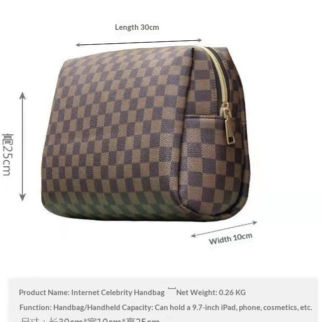 Kosmetiktasche mit großem Fassungsvermögen, multifunktional, wasserdicht