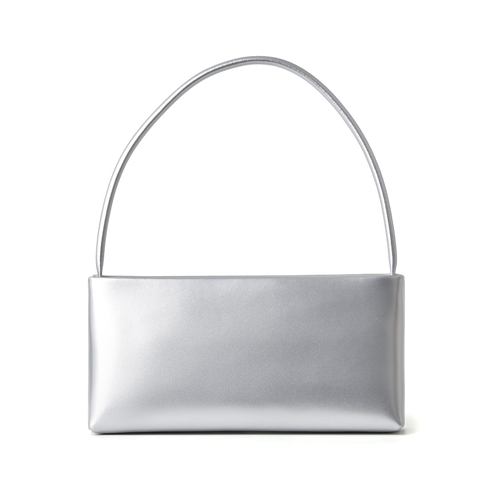 Vintage Crossbody-Schultertasche für Damen, elegant und perfekt zum Tragen unter dem Arm wie eine Baguette.