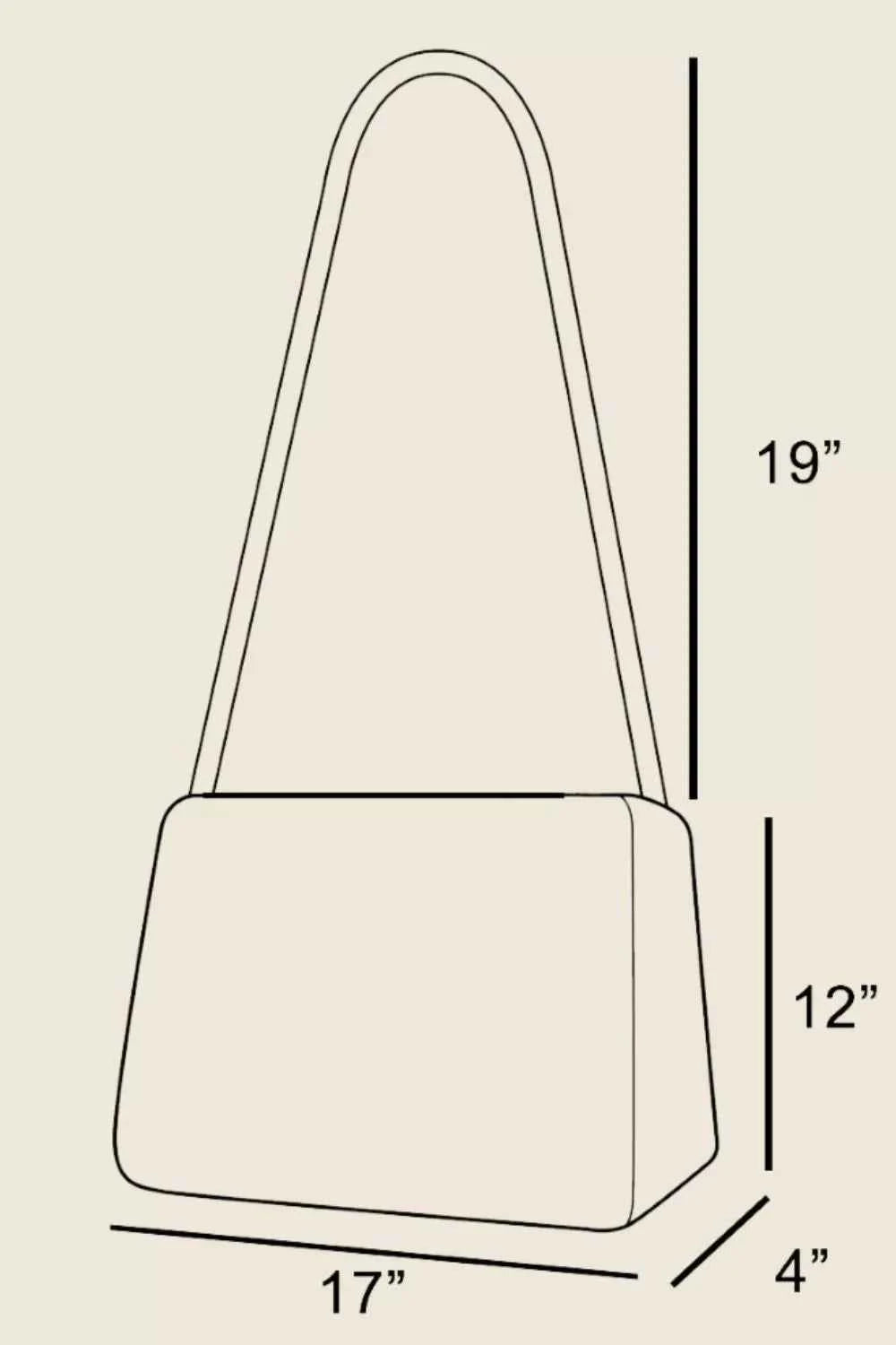 Fame Schultertasche aus strukturiertem Mesh mit Knoten