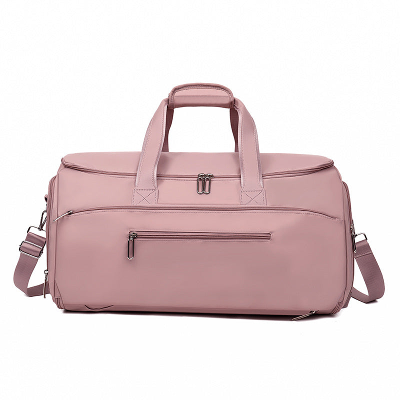 Vielseitige Sport- und Reisetasche mit Umhängetasche, getrennt für trockene und nasse Bereiche und multifunktionalem Design für Fitness