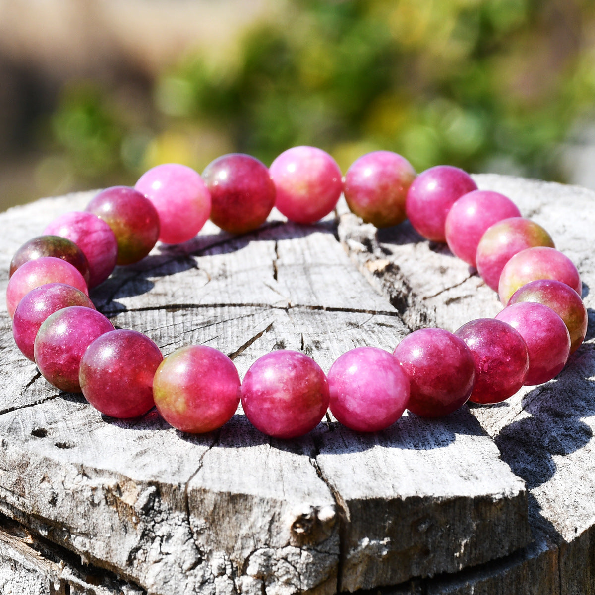 Modearmband mit Aquamarinperlen im europäischen und amerikanischen Stil