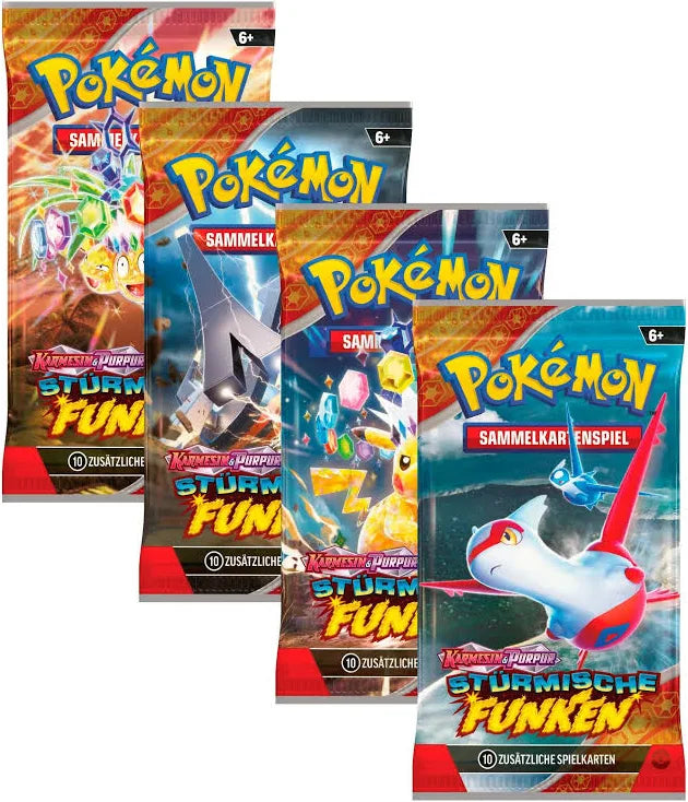 Sammelkarten Pokemon  1Pack mit 10 Karten - Gut und Günstig Kaspar